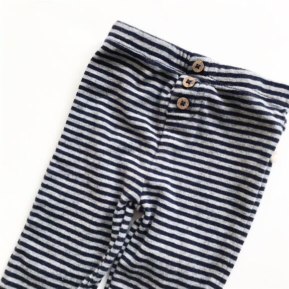 Berts bees pajama/lounge pants EUC 0-3 months - Picture 2 of 2